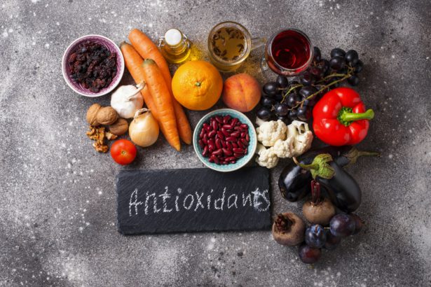 Antioxidants in products. Clean eating