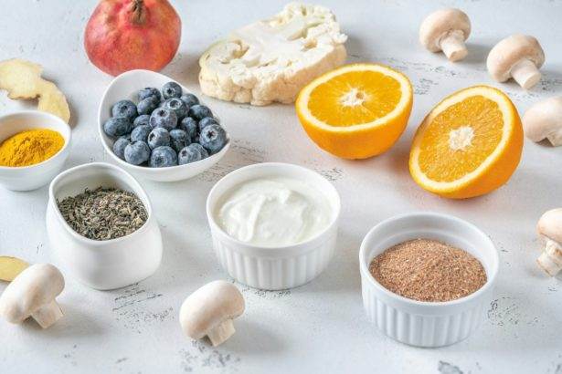 Food boosting immune system