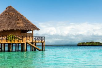 Private Over-Water Hut on Tropical Island